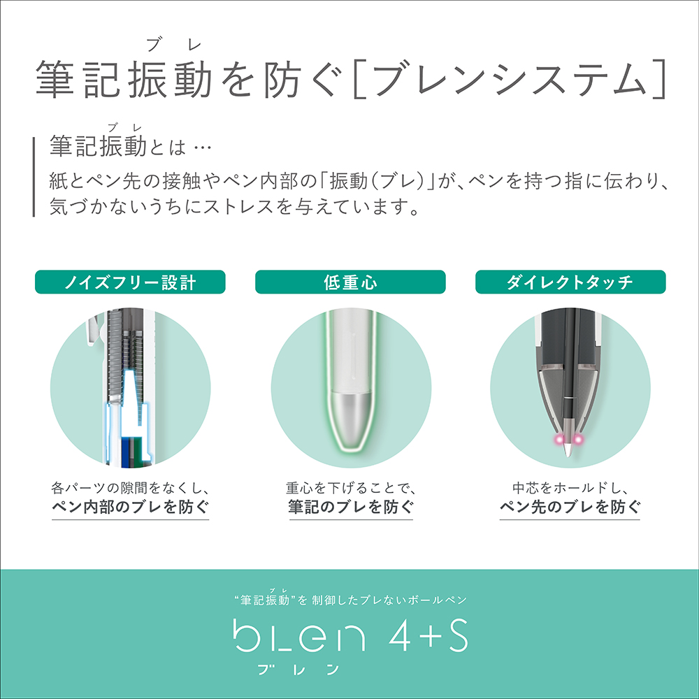 ブレン4＋S 0．5 黒