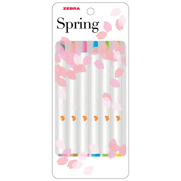 クリッカート　６色セット　桜